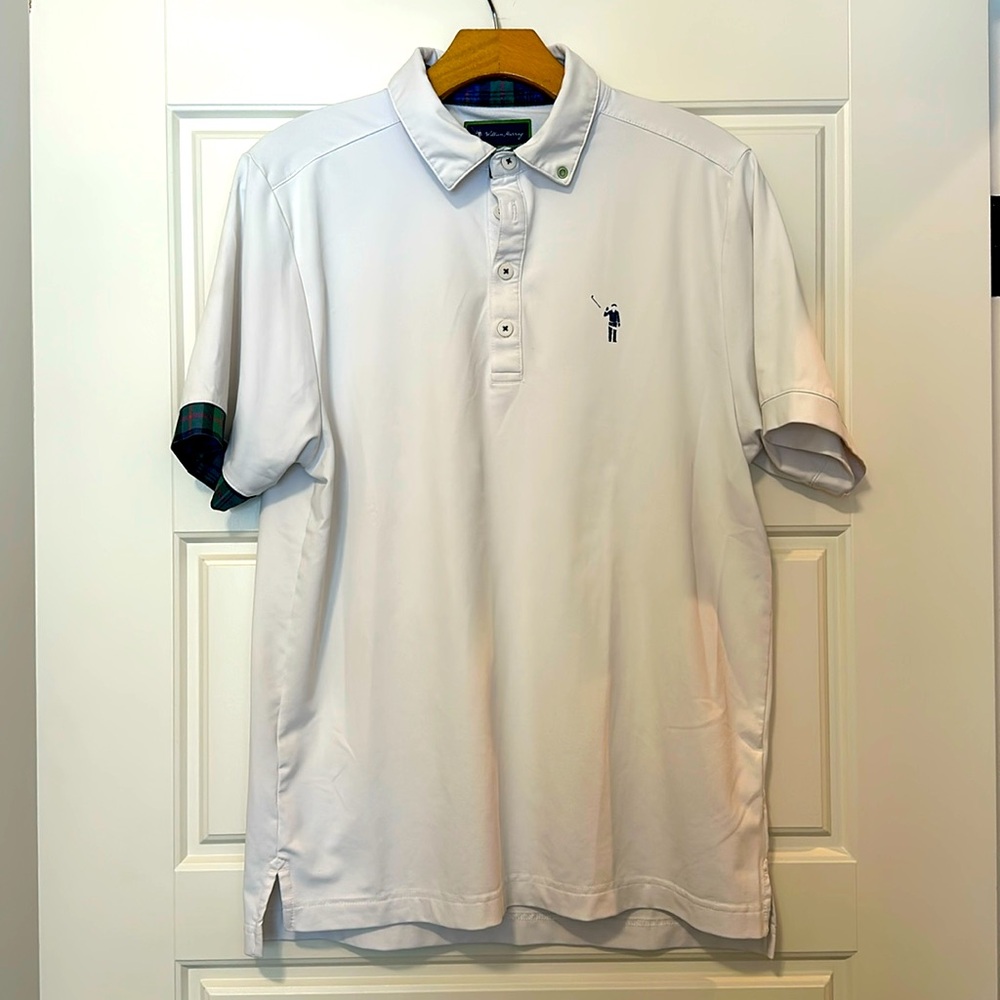 William Murray Golf Shirt.  Size Smalll.  White